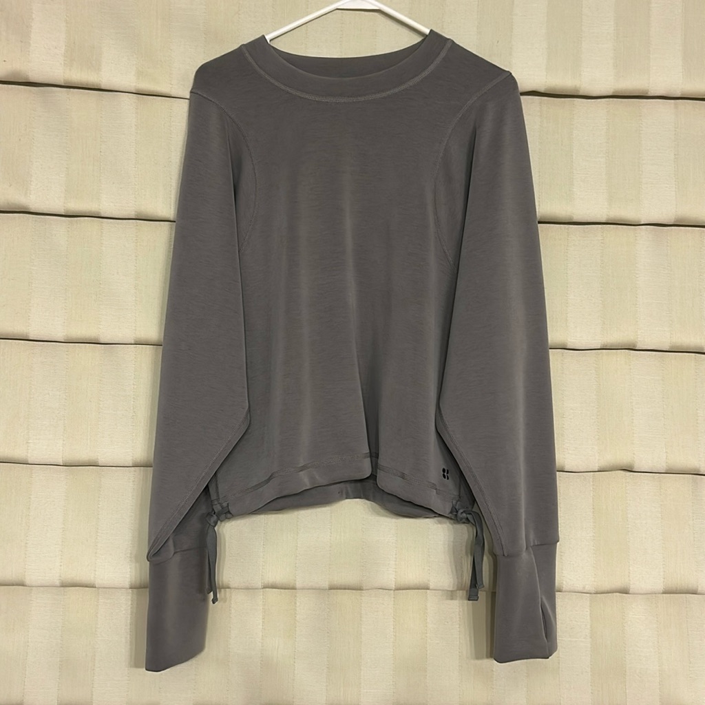 Sweaty Betty Sand Wash Crew Neck Sweatshirt Washed But Only Worn Once.